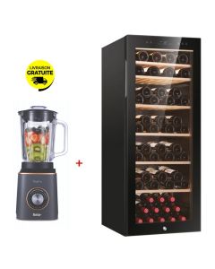 Cave à Vin 84 Bouteilles HAIER HWS84GA - Noir
