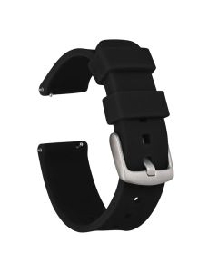 Ceinture En Silicone Pour Montres 22MM - Noir