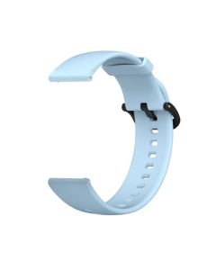 Bracelet pour Montre Mibro C4 Bleu Ciel | Silicone Souple et Confortable