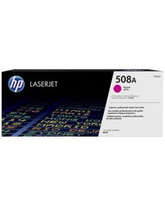 Cartouche de toner HP 508A LaserJet Magenta originale / 5000 pages CF363A