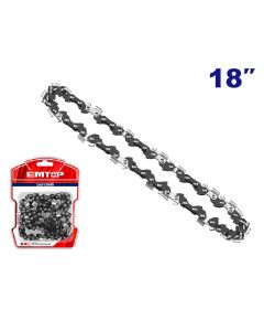 Chaine Pour Tronconneuse EMTOP 18 Pouces ECSL5181 - Chez Mytek