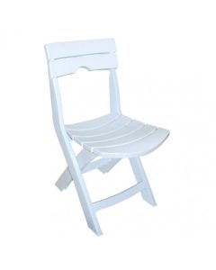 Chaise de Jardin Pliante Marseille - Blanc