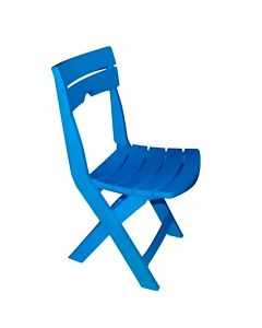 Chaise de Jardin Pliante RUSPINA - Bleu