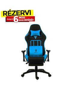 Chaise Gaming DOWINX LS-6670 Avec Accoudoirs - Bleu