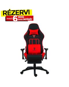 Chaise Gaming DOWINX LS-6670 Avec Accoudoirs - Rouge