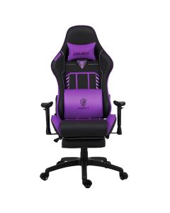 Chaise Gaming DOWINX LS-6670 Avec Accoudoirs Violet