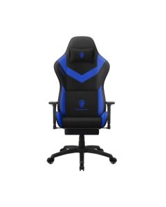 Chaise Gaming DOWINX LS-D1163N Bleu Similicuir de Haute Qualité