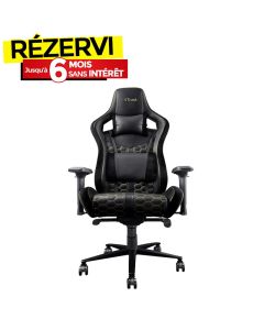 Chaise Gaming TRUST GXT 712 RESTO PRO Avec Accoudoirs - Noir