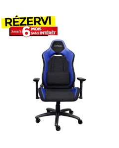Chaise Gaming TRUST GXT714B RUYA Avec Accoudoirs - Noir&Bleu