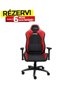 Chaise Gaming TRUST GXT714B RUYA Avec Accoudoirs - Noir&Rouge