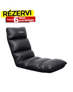 Chaise Gaming TRUST GXT718 RAYZEE Pliable au sol - Noir