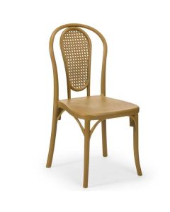 Chaise Plastique SOFPINCE Floris Sans Accoudoirs + 4pieds - Taupe