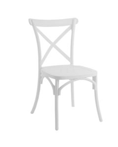 Chaise SOFPINCE Metallika - Blanc