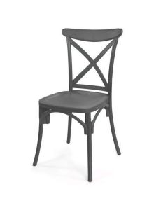 Chaise SOTUFAB Bistrot Brooklyn - Gris Foncé 