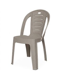 Chaise SOTUFAB Super Bistrot Napoli Rotin - Blanc
