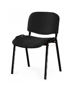 Chaise Attente 1 Place Sans Accoudoir - Noir