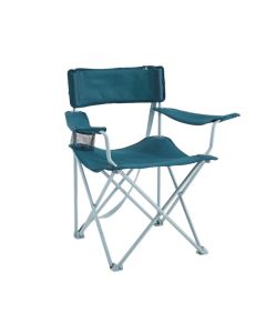 Chaise Camping QUECHUA Pliante avec Accoudoirs - Bleu