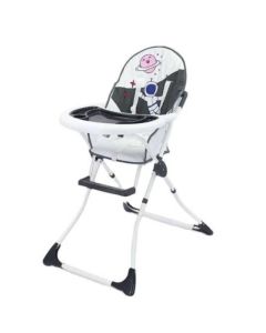 Chaise Haute BABY LAND Pour Bébé - Blanc