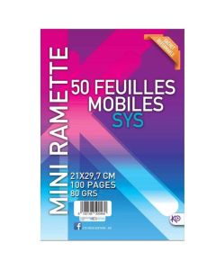 Charge Porte Document 50 feuilles 80 Gr - Blanc