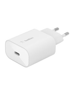 Chargeur BELKIN Boost Charge PD 3.0 PPS 25W USB-C - Blanc