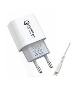 Chargeur CX140 Lightning 20W - Blanc