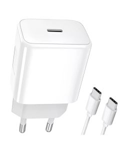 Chargeur INFINIX XC06 30W Type-C - Blanc