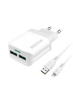 Chargeur IPhone MODEM CAT MTC-C001 2.1A - Blanc