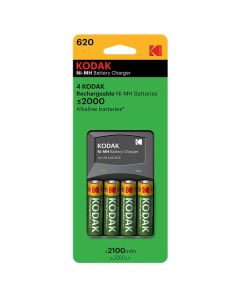 Chargeur Kodak 620 AA/AAA + 4 piles 2000 mAh