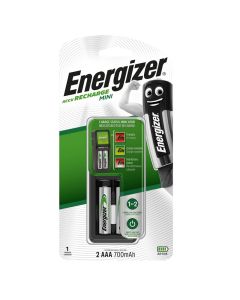 Chargeur Piles ENERGIZER Mini +2AAA - Noir 