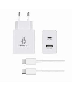 Chargeur BLUE SISTEM BL-13 35W 2 Ports avec Câble Type-C