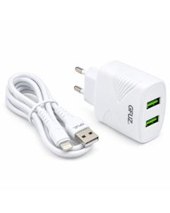 Chargeur Smartphone GFUZ CH-58UI-WH 3A Lightning Blanc