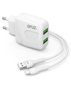 Chargeur Smartphone GFUZ CHa-59UC-WH 3A Type-C Blanc