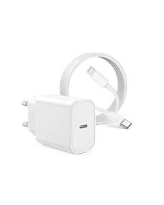 Chargeur Smartphone WUW T74 USB-C 20W avec Câble Lightning