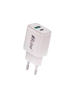 Chargeur TLINE TL-CH02 Micro-USB - Blanc