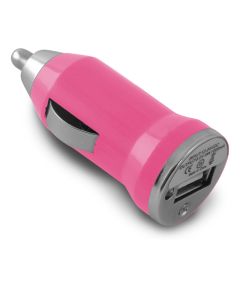 Chargeur Voiture CONTACT LXCRU1R USB 1A - Rose