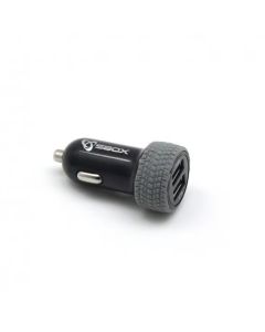 Chargeur Voiture SBOX Double USB CC-31 - Noir