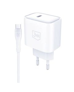 Chargeur 3MK PD 25W avec Câble USB-C 5903108584296 60W