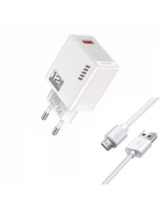 Chargeur WUW T66 3.5A Micro USB - Blanc