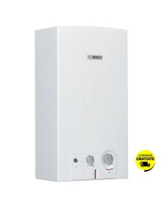 Chauffe Bain BOSCH 11 Litres Gaz Naturel A Pile - Blanc