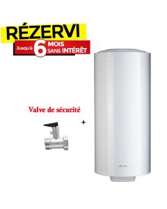 Chauffe Eau Électrique CHAFFOTEAUX 200 Litres + Valve de sécurité