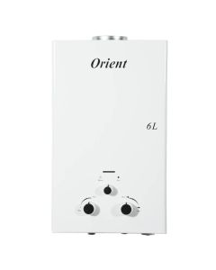 Chauffe Bain ORIENT 6 Litres Gaz Naturel - Blanc