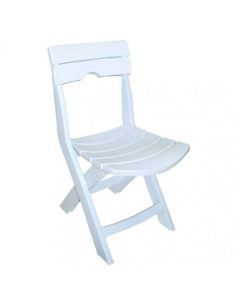 Chaise de Jardin Pliante RUSPINA - Blanc