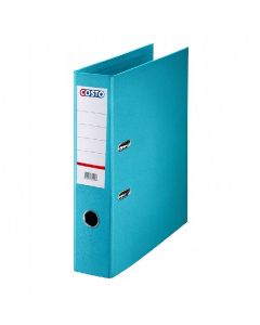 Classeur A Levier Costo PP/PP D75 Cyan