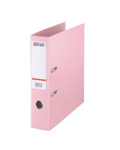 Classeur A Levier COSTO PP/PP D75 Rose Pastel