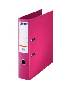 Classeur à Levier COSTO A4 Rose Dos 75 mm Polypropylène