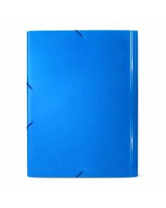 Classeur OFFICEPLAST PP Glossy A4 Bleu