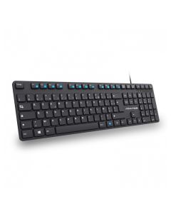 Clavier Filaire ADVANCE CLA-5100 Silencieux - Noir