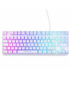 Clavier Filaire Gaming G-LAB KEYZ CAESIUM TKL - Blanc