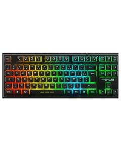 Clavier Filaire Gaming G-LAB KEYZ CAESIUM TKL - Noir