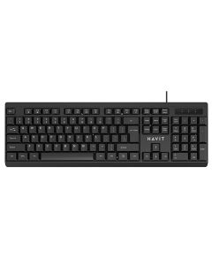 Clavier Filaire HAVIT KB376 Multimédia - Noir